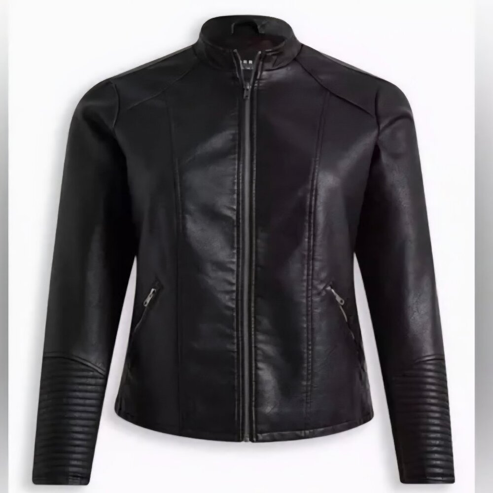 Torrid Faux Leather Moto Jacket